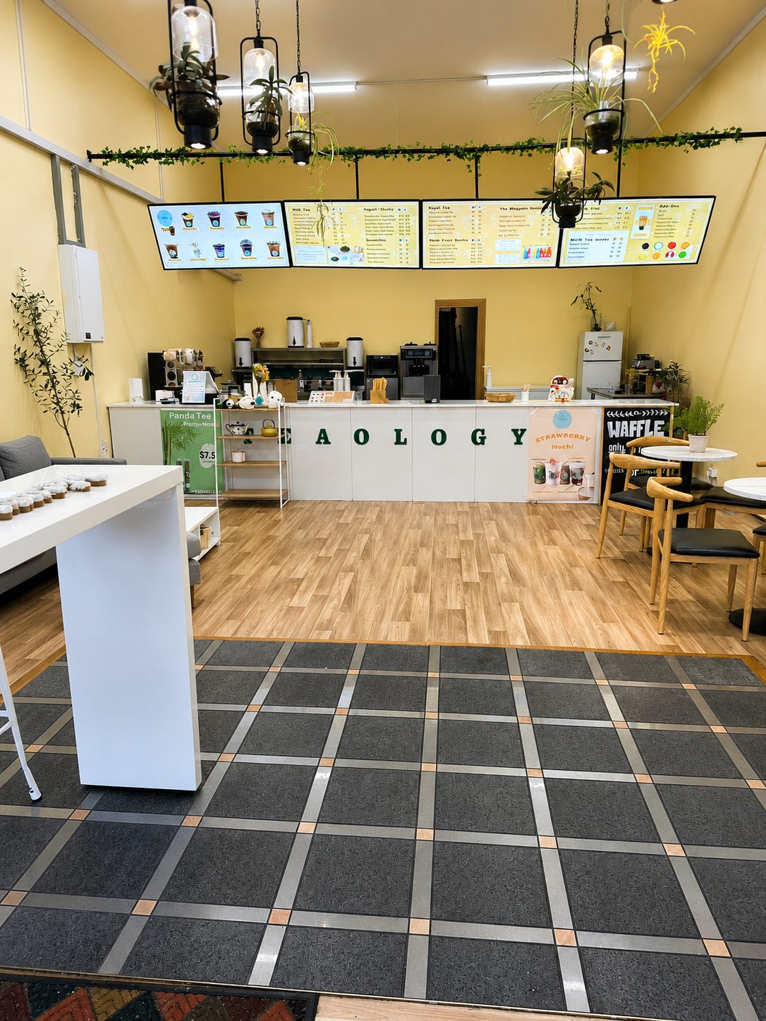 Inside Teaology Nelson's Hardy Street bubble tea shop